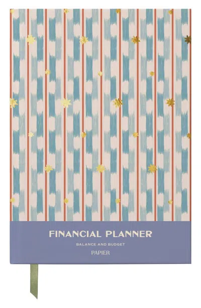 Papier Starry Ikat Financial Planner In Multi
