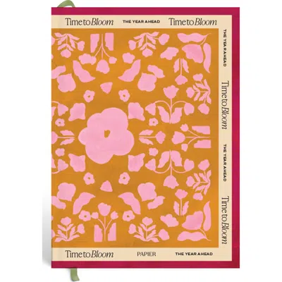 Papier Time To Bloom Undated Daily Planner In Multi