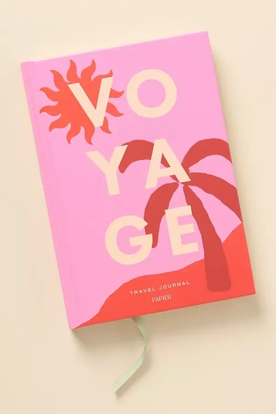 Papier Voyage Travel Journal In Multi
