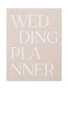 Papier Wedding Planner Binder Folio In Neutral