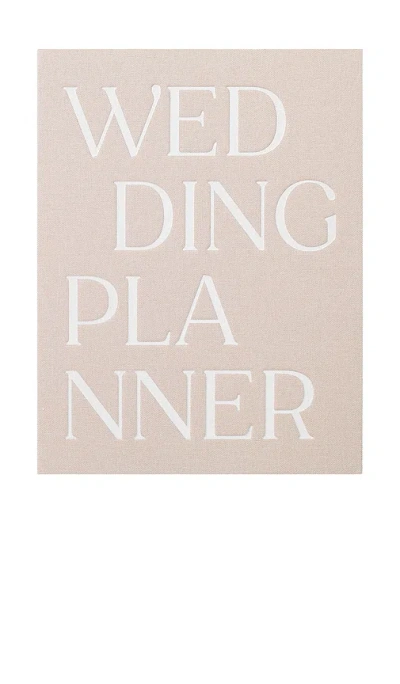 Papier Wedding Planner Binder Folio In Neutral