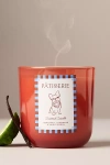 Papier X Anthropologie Gourmand Pâtisserie French Cointreau Glass Candle In Red