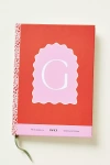 Papier X Anthropologie Monogram Journal In Multi