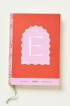 Papier X Anthropologie Monogram Journal In Pink