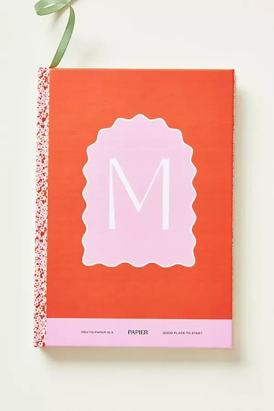 Papier X Anthropologie Monogram Journal