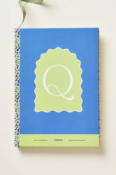 Papier X Anthropologie Monogram Journal