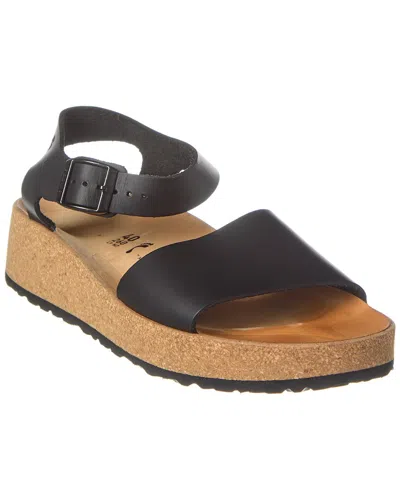 Papillio By Birkenstock Glenda Leather Sandal In Black