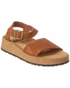 Papillio By Birkenstock Glenda Leather Sandal In Brown