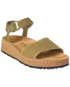 Papillio By Birkenstock Glenda Suede Sandal In Green