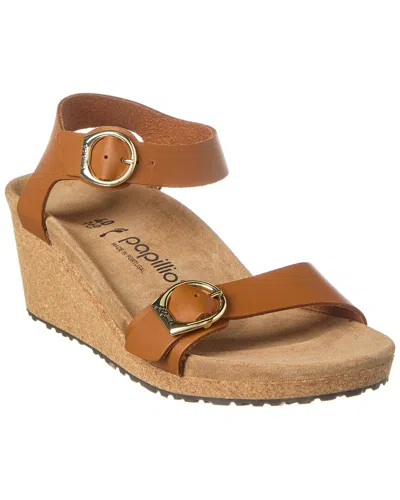 Papillio By Birkenstock Soley Leather Sandal In Brown
