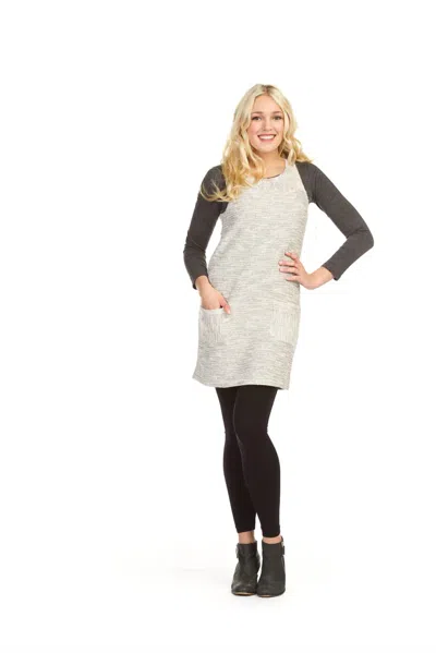 Papillon Boucle 2 Pocket Dress In Black In Pattern