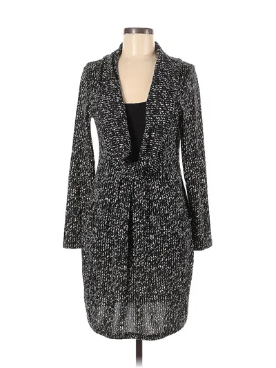 Pre-owned Papillon Casual Dress In Black