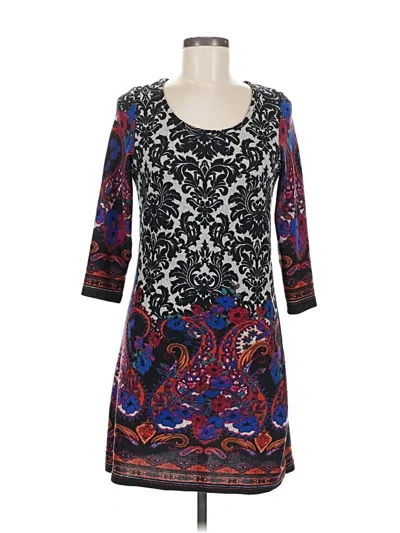 Pre-owned Papillon Casual Dress In Black