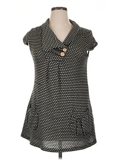 Pre-owned Papillon Casual Dress In Black
