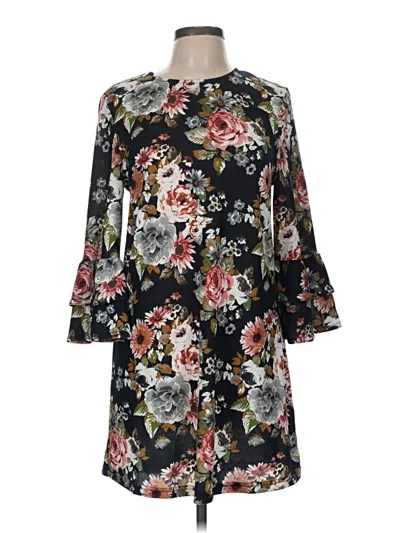 Pre-owned Papillon Casual Dress In Black