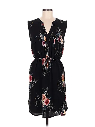 Pre-owned Papillon Casual Dress In Black
