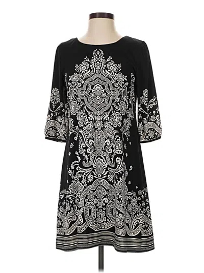 Pre-owned Papillon Casual Dress In Black