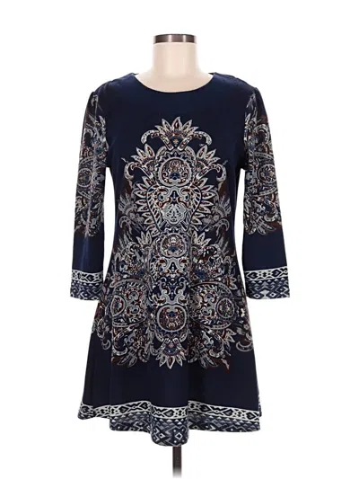 Pre-owned Papillon Casual Dress In Blue