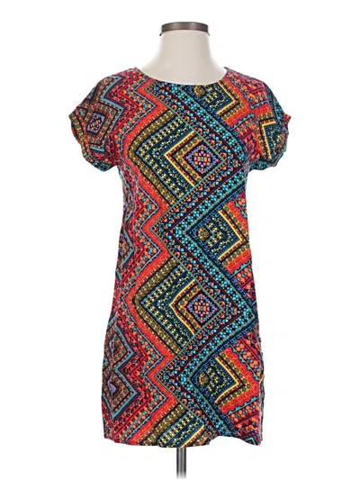 Pre-owned Papillon Casual Dress In Blue