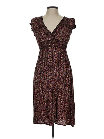 Papillon Casual Dress In Brown