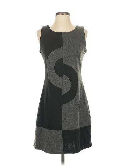 Pre-owned Papillon Casual Dress In Gray