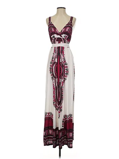 Pre-owned Papillon Casual Dress In Ivory