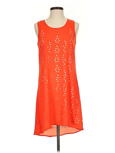 Pre-owned Papillon Casual Dress In Orange