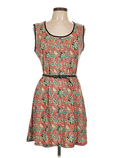 Pre-owned Papillon Casual Dress In Orange