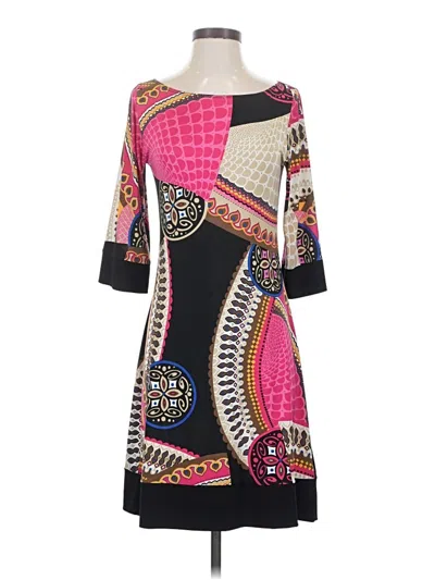 Pre-owned Papillon Casual Dress In Pink