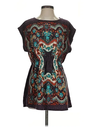 Pre-owned Papillon Casual Dress In Teal