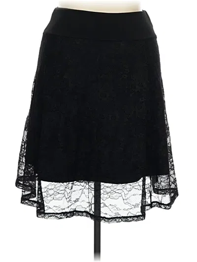 Pre-owned Papillon Casual Skirt In Black