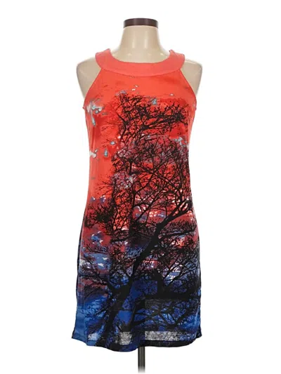 Pre-owned Papillon Cocktail Dress In Red