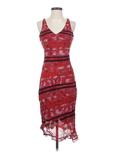 Pre-owned Papillon Cocktail Dress In Red