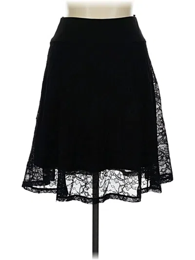 Pre-owned Papillon Formal Skirt In Black