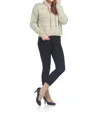 Papillon Hooded Pullover Sweater In Multi In Neutral