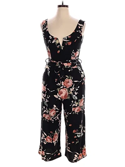 Pre-owned Papillon Jumpsuit In Black