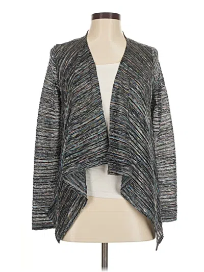 Pre-owned Papillon Kimono In Gray