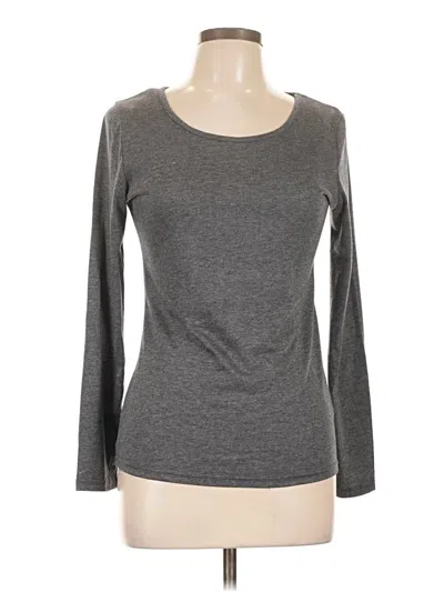 Pre-owned Papillon Long Sleeve T-shirt In Gray