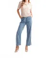 Papillon Open Knit Short Sleeve Button Front Sweater In Pink In Pink