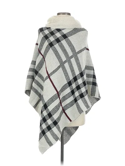 Pre-owned Papillon Poncho In Gray