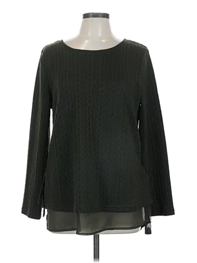 Pre-owned Papillon Pullover Sweater In Green