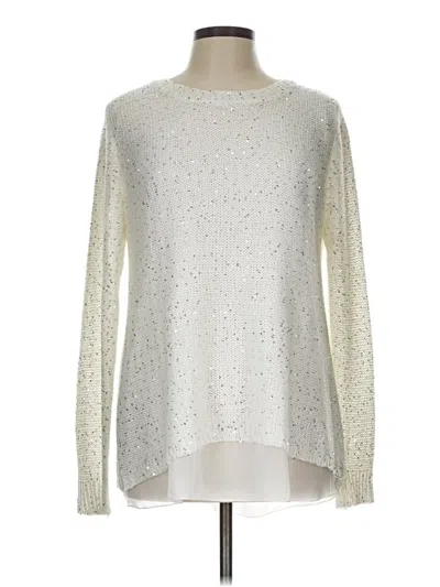 Pre-owned Papillon Pullover Sweater In Silver