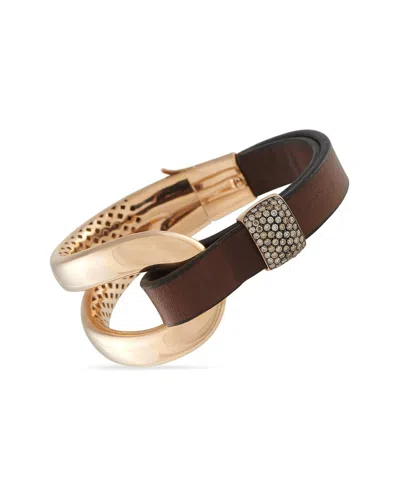 PAPIN PAPIN 18K ROSE GOLD 1.02 CT. TW. DIAMOND BRACELET