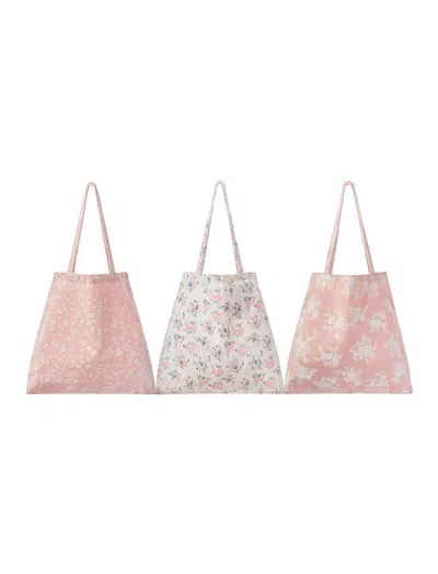 Papinelle 100% Recycled Assorted Tote Bag In Multi