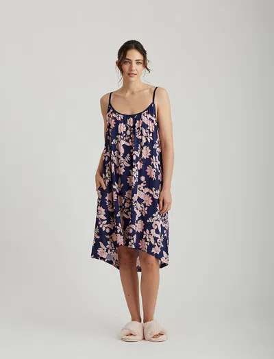 Papinelle Abigail Strappy Nightie In Blue
