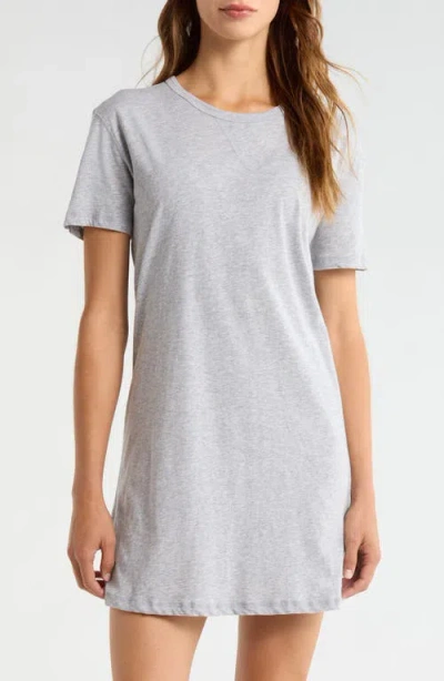 Papinelle Ada Knit Midi Nightgown In Gray