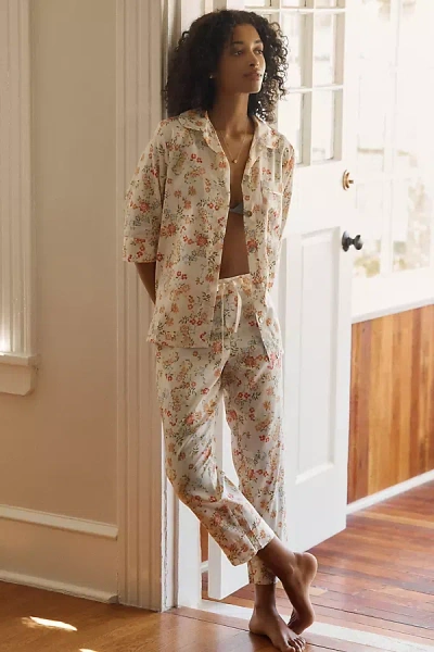Papinelle Amber 100% Cotton Pajama Set In Multicolor