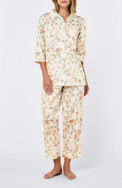 Papinelle Amber Crop Pajamas In Multi
