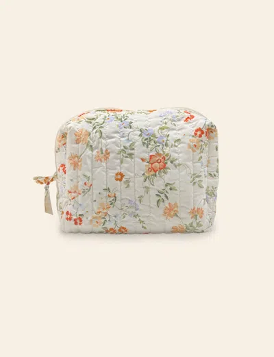 Papinelle Amber Large Quilted Cos Bag In Orange