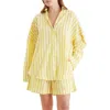 PAPINELLE PAPINELLE AMELIA STRIPE SHORT PAJAMAS